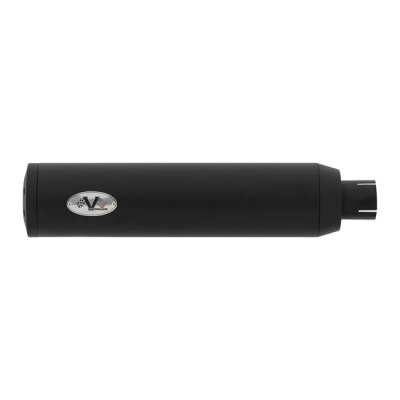 V Performance, Chubby 90mm slip-on muffler set. Black