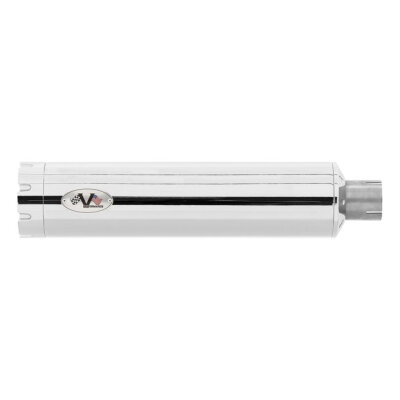 V Performance, Revolver 90mm slip-on muffler set. Chrome