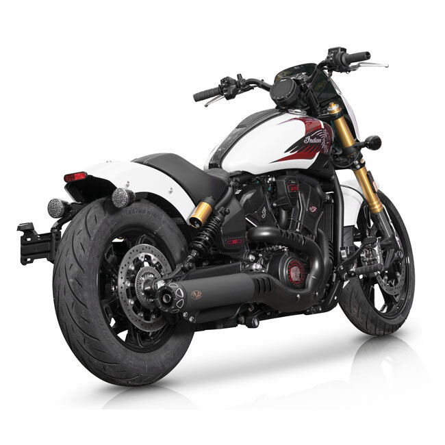 V Performance, Rebel slip-on muffler. Black