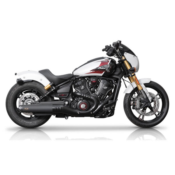 V Performance, Rebel slip-on muffler. Black