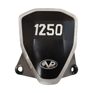 V Performance, right hand engine cover. Black