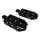 V Performance, rider foot peg set. Black