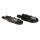 V Performance, rider foot peg set. Black