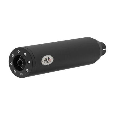 V Performance Twin Slip-on muffler set Chubby. Black