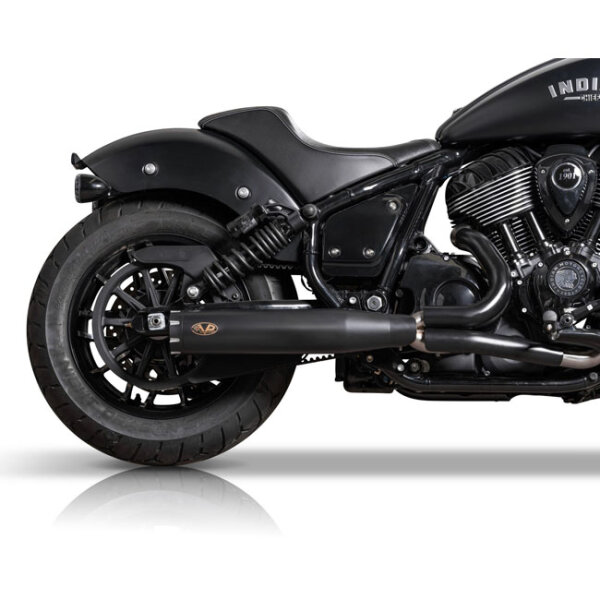 V Performance, Revolver 2-1 Club Style exhaust system. Black