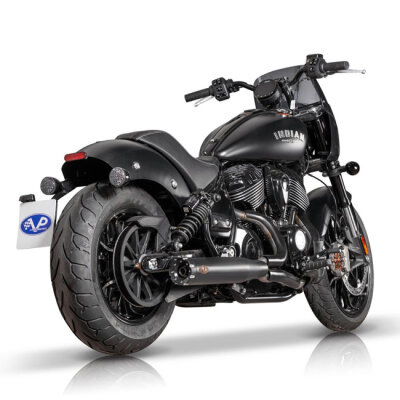 V Performance, Revolver 2-1 Club Style exhaust system. Black