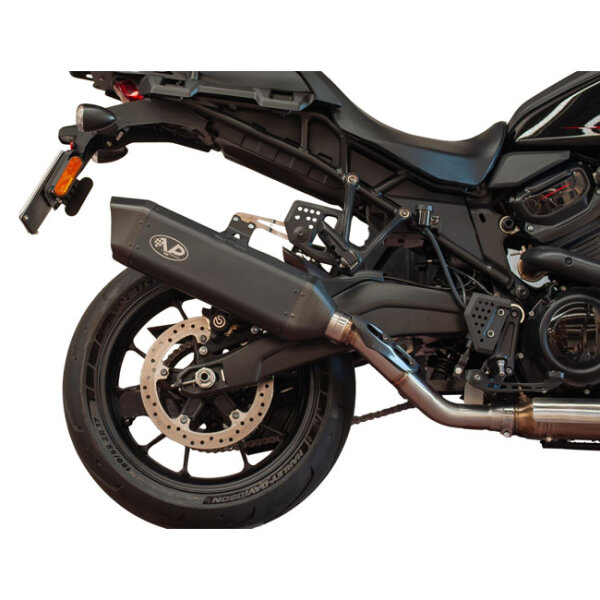 V Performance, Tourance slip-on muffler Pan America. Black
