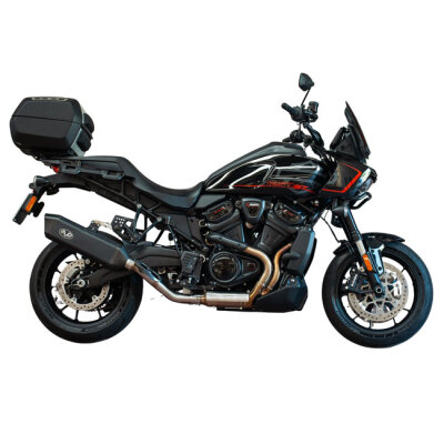 V Performance, Tourance slip-on muffler Pan America. Black
