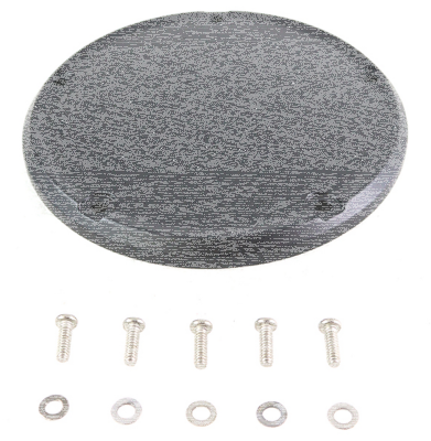 Domed Derby Cover Matt Black ST18-Up (FR)