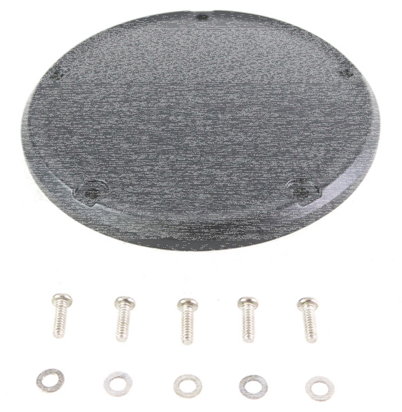 Domed Derby Cover Matt Black ST18-Up (FR)