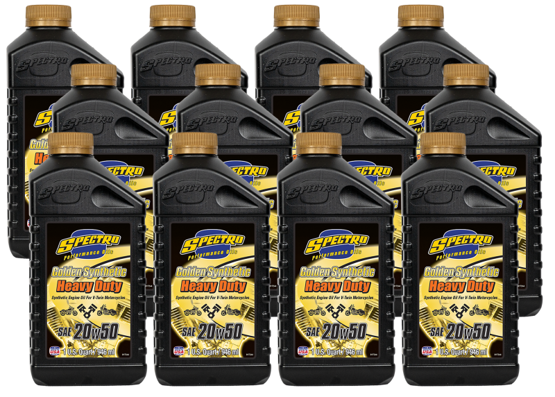 12x.946Ltr Spectro HD Golden Synt. 20W50 (GB)