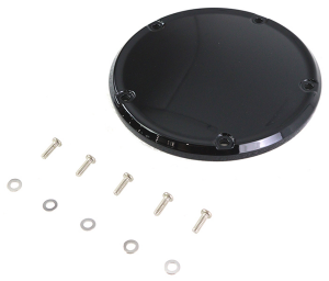 Domed Derby Cover Gloss Black ST18-Up (GB)