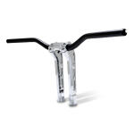 PM, 1-1/4" Phatbar & 14.5" riser kit. Chrome