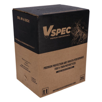 Vspec, brake fluid DOT 4. 20 liter box