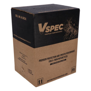 Vspec, brake fluid DOT 4. 20 liter box