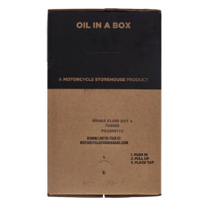 Vspec, brake fluid DOT 4. 20 liter box