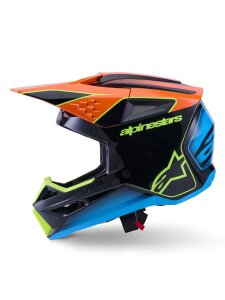 Helmet Sm3 Fray Blk/or/yl Xl