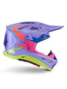 Helmet Sm10 Jett Purple/pink X