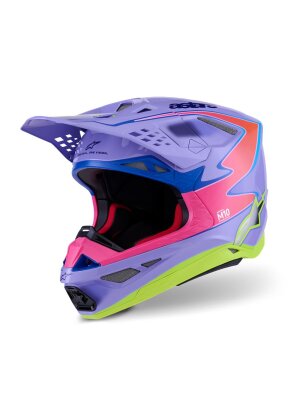 Helmet Sm10 Jett Purple/pink 2