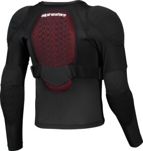 Jacket Yth Bio-plasma Lt Blk/w