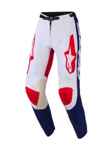 Pant Racer Riway Wh/blue/red 3
