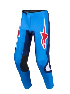 Pant Fluid Grid Blue/red 38