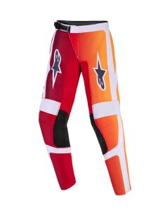 Pant Yth Fluid Portl Red/gray