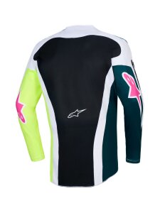 Jersey Racer Portl Grn/wh/blk
