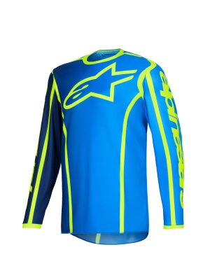 Jersey Fluid Apex Blue/yel M