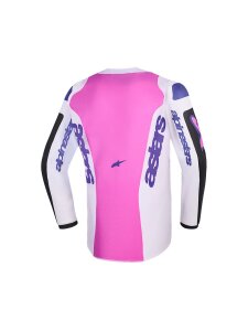 Jersey Yth Fluid Grid Blk/gy/p