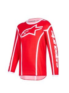 Jersey Yth Fluid Apex Red/whit