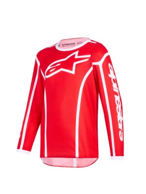 Jersey Yth Fluid Apex Red/whit