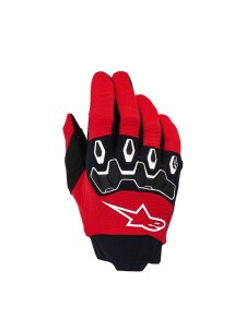 Gloves Yth Full Bore V2 Red/bl