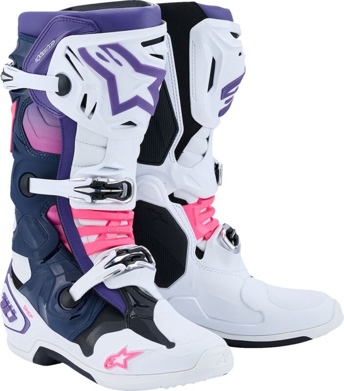 Boot Tech 10 Wht/vlt/nvy/pink
