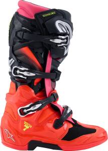 Boot Tech 7 Blk/rd Fluo/pink 8
