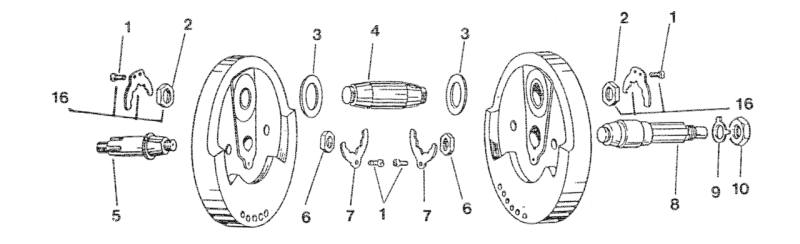 Connecting Rod Roller Set XL52-E86 (GB)
