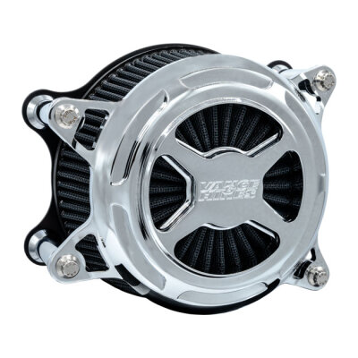 Vance & Hines, VO2 X air cleaner assembly. Chrome
