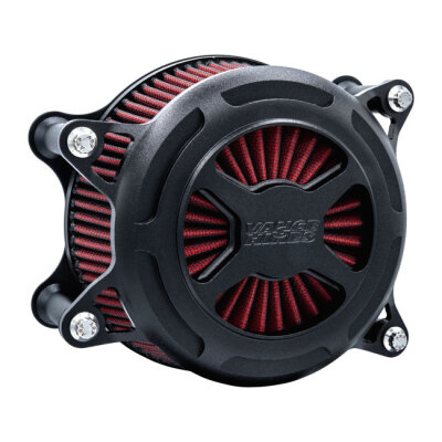 Vance & Hines, VO2 X air cleaner. Wrinkle Black