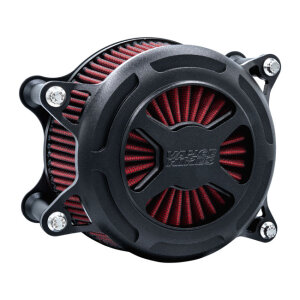 Vance & Hines, VO2 X air cleaner. Wrinkle Black