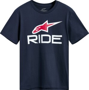 Tee Ss Csf Ride 4.0 Navy/white