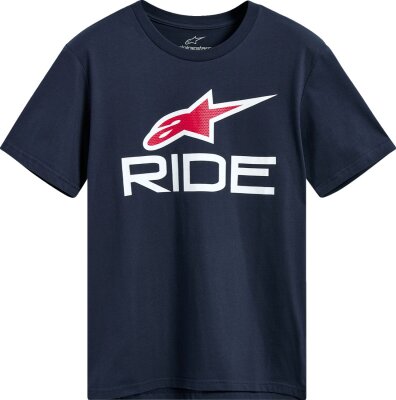 Tee Ss Csf Ride 4.0 Navy/white