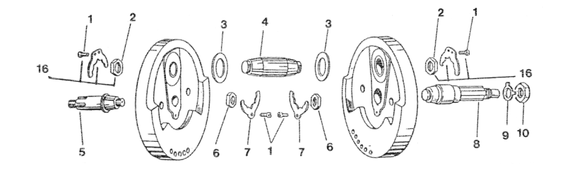 Crank Pin XL54-81 (FR)