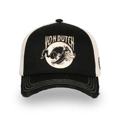 Von Dutch Wild Wolf cap black/white One size fits most