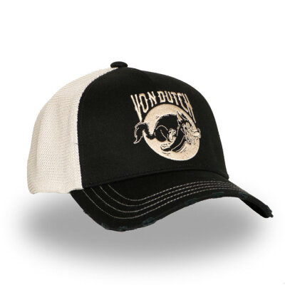 Von Dutch Wild Wolf cap black/white One size fits most