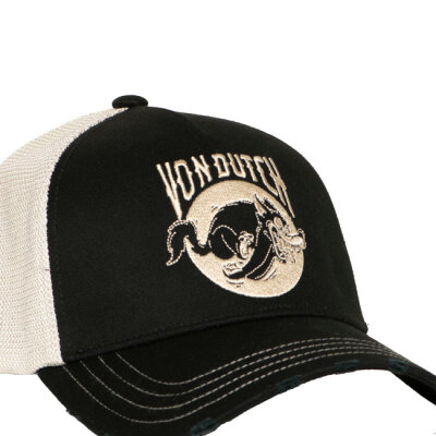 Von Dutch Wild Wolf cap black/white One size fits most
