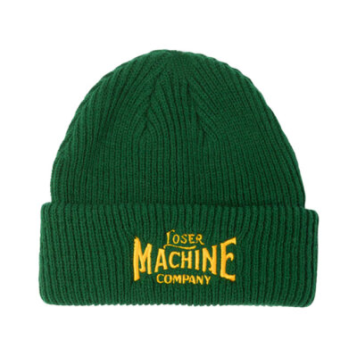 Loser Machine OG beanie kelly green one size fits most