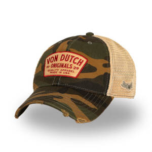 Von Dutch Mac cap camo One size fits most