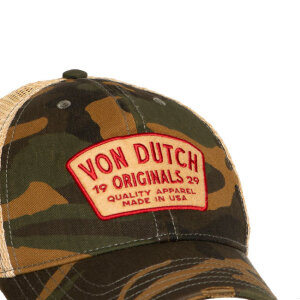 Von Dutch Mac cap camo One size fits most