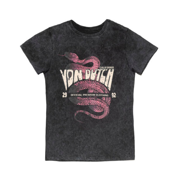 Von Dutch Vipere female t-shirt black Size XS