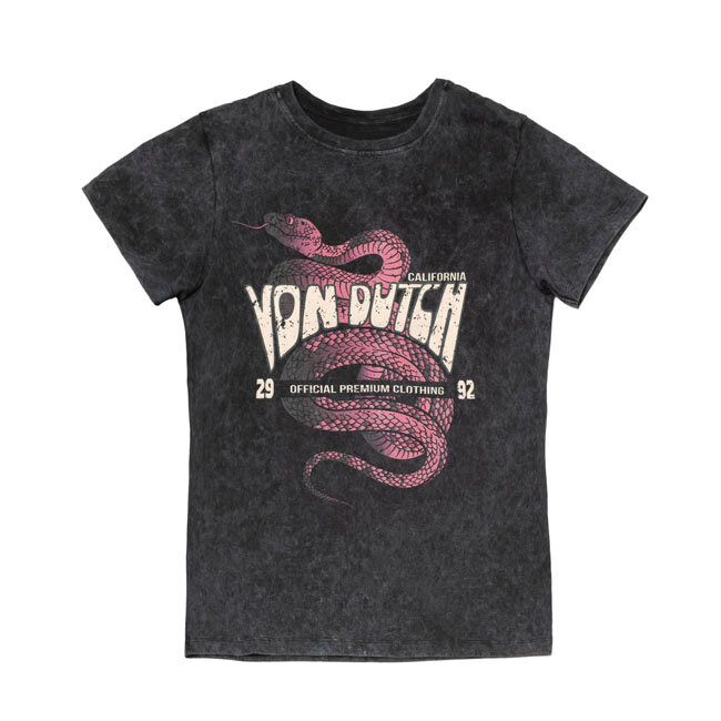 Von Dutch Vipere female t-shirt black Size M